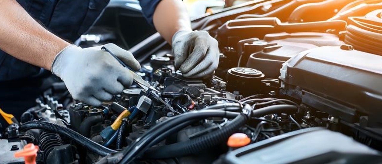 Wheel alignment service at Nug's Auto Haus Brendale